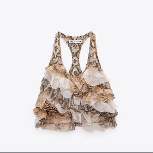 🤎 ANIMAL PRINT BLOUSE